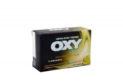Jabón Exfoliante Con Azufre Oxy Clean Caja Con Barra Con 90 g