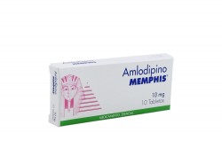Amlodipino 10 Mg Caja Con 10 Tabletas Rx Rx4