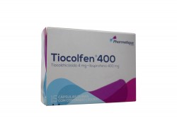 Tiocolfen 4 / 400 mg Caja Con 15 Cápsulas Duras Rx