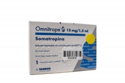 Omnitrope Surepal 45 U.I. (15 mg / 1,5 mL) Caja Con 1 Cartucho Rx Rx3 Rx4