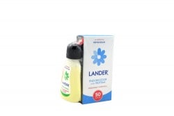 Removedor Lander Endurecedor Con Proteína Caja Con Frasco Con 55 mL