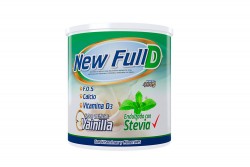 New Full D Con Stevia Tarro Con 400 g - Sabor Vainilla