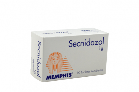 Secnidazol 1 g Caja Con 10 Tabletas Recubiertas Rx Rx2