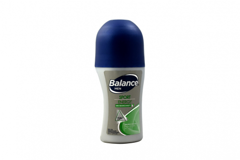Desodorante Balance Men Sport Energy Roll-On Frasco Con 50 mL