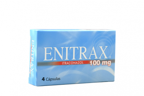 Enitrax 100 Mg Caja Con 4 Cápsulas Rx Rx1