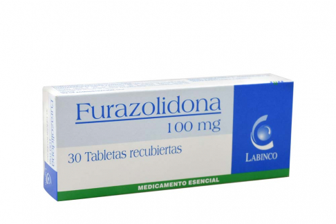 Furazolidona 100 mg Caja Con 30 Tabletas Rx Rx2