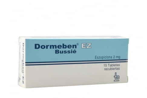 Dormeben Bussié EZ 2 mg Caja Con 15 Tabletas Recubiertas Rx