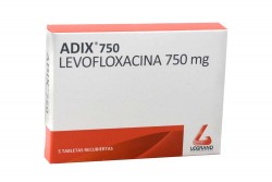 Adix 750 mg Caja Con 5 Tabletas Rx Rx2