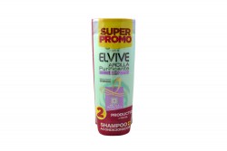 Shampoo y Acondicionador Elvive Arcilla Purificante Empaque Con 2 Frasco Con 400 mL C/U