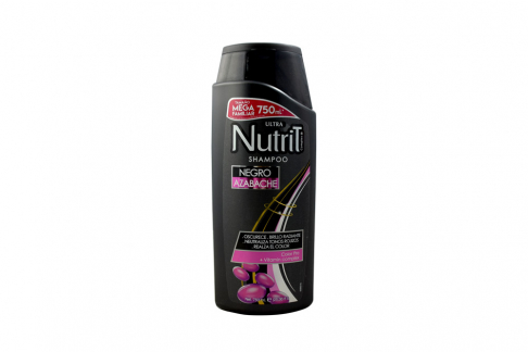 Shampoo Ultra Nutrit Negro Azabache Frasco con 750 mL