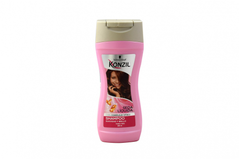 Shampoo Konzil Seda Liquida Provitamina B5 Frasco Con 200 mL