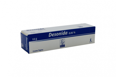 Desonida Crema 0.05% Caja Con Tubo Con 15 g Rx