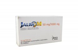 Jalra M 50 / 1000 mg Caja Con 28 Comprimidos Recubiertos Rx4