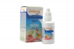 Dolicox Niños Gotas 100 mg / mL Caja Con Frasco Con 30 mL - Sabor Cereza