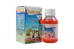 Dolicox Niños Jarabe 150 mg / 5 mL Caja Con Frasco Con 90 mL - Sabor Cereza