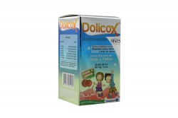 Dolicox Niños Jarabe 150 mg / 5 mL Caja Con Frasco Con 90 mL - Sabor Cereza