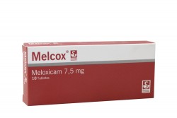 Melcox 7.5 mg Caja Con 10 Tabletas Rx