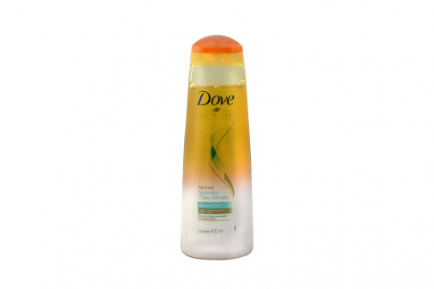 Shampoo Dove Nutrición Oleo Micelar Frasco Con 400 mL