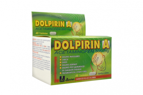 Dolpirin A 500 mg Caja Con 48 Tabletas Rx4