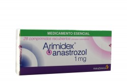 Arimidex 1 mg Caja Con 28 Comprimidos Recubiertos Rx4 Rx1