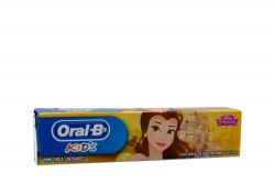 Crema Dental Oral B Kids Princesas Caja Con Tubo Con 37 mL