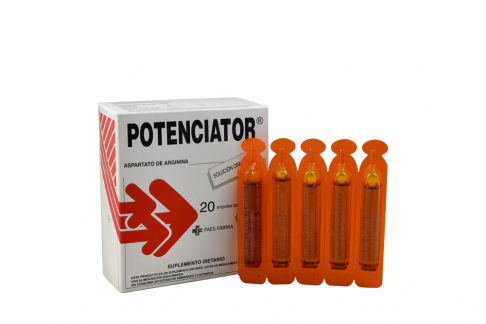 Potenciator 5 g Solución Oral Caja Con 20 Ampollas Con 10 mL C/U