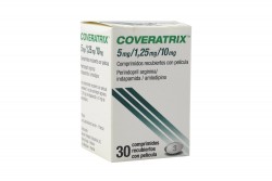 Coveratrix 5 / 1.25 / 10 mg Caja Con 30 Comprimidos Recubiertos Con Película Rx4