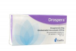 Drospera 3 / 0.03 mg Caja Con 28 Comprimidos Rx