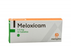 Meloxican 7.5 mg Caja Con 10 Tabletas Rx