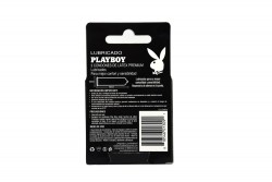 Condones Playboy Lubricados Caja Con 3 Unidades