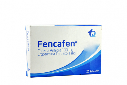 Fencafen 100 mg / 1 mg Caja Con 20 Tabletas Rx