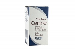 Cetrine 5 mg /5 mL Jarabe Caja Con Frasco Con 60 mL Rx