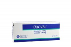 Duoval 10 / 160 mg Caja Con 30 Tabletas Rx Rx4