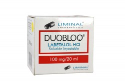 Duobloq 100 mg / 20 mL Caja Con 4 Viales Rx