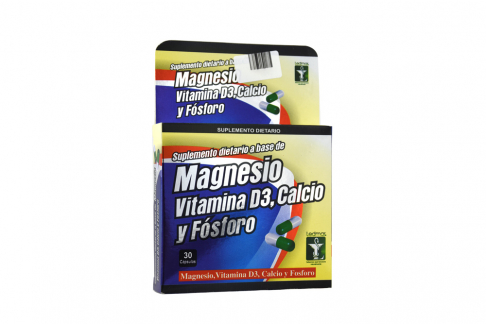 Cloruro De Magnesio Caja Con 30 Cápsulas