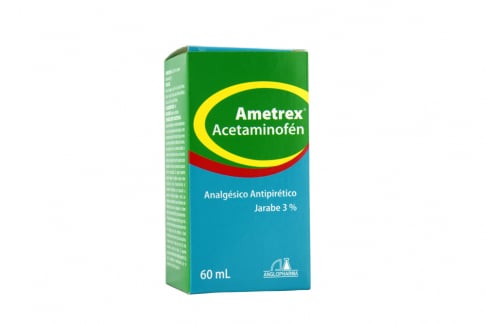 Ametrex Acetaminofén Jarabe 3% Frasco x 60 mL