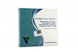 Forecox-Trac 150 / 75 / 400 / 275 mg Caja Con 28 Tabletas Rx