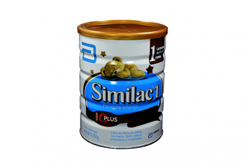 Similac 1 IQ Plus + Hierro + Probioticos Fórmula Para Lactantes Tarro Con 850 g
