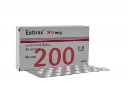Eutirox200 mcg Caja Con 50 Tabletas Rx4
