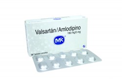 Valsartan / Amlodipino 160 / 5 Mg Caja Con 30 Tabletas Rx Rx4
