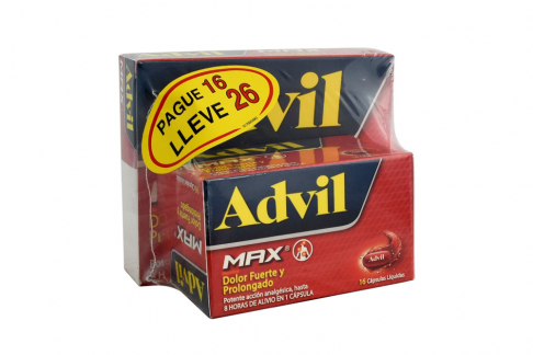 Advil Ultra Caja Con 16 Cápsulas