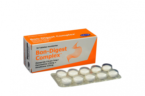 Bondigest Complex 5 / 170 / 125 mg Caja Con 30 Tabletas Recubiertas RX
