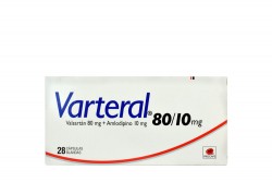 Varteral 80 /10 mg Caja Con 28 Cápsulas Rx Rx4