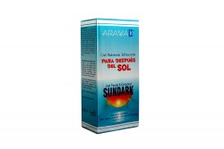 Gel Hidratante Arawak Post Sol Tubo Con 120 g