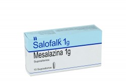 Salofalk 1g Caja Con 10 Supositorios Rx