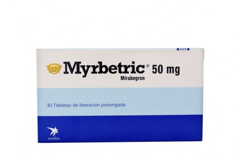 Myrbetric 50 mg Caja Con 30 Tabletas Rx Rx4 Rx1
