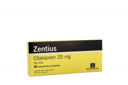 Zentius 20 Mg Caja Con 30 Cápsulas Rx4