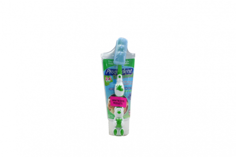 Crema Dental Proquident Kids Naturals Tubo Con 100 gr + Cepillo Dental Kids