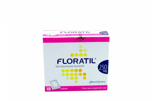 Floratil 250 Mg Caja Con 10 Sobres Con Polvo Para Suspensión Oral