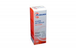 A-Cerumen Solución Limpiadora Higiene Auricular Frasco Con 40 mL